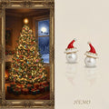 Christmas Santa Hat Earrings – Festive Cheer Jewelry