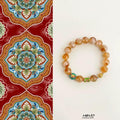 Golden Rutilated Quartz Bracelet – Guardian Collection | Clarity, Focus & Business Success
