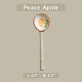 Japanese Style Ceramic Spoon | Handmade Sauce, Dessert, Tasting, Small Serving Spoon