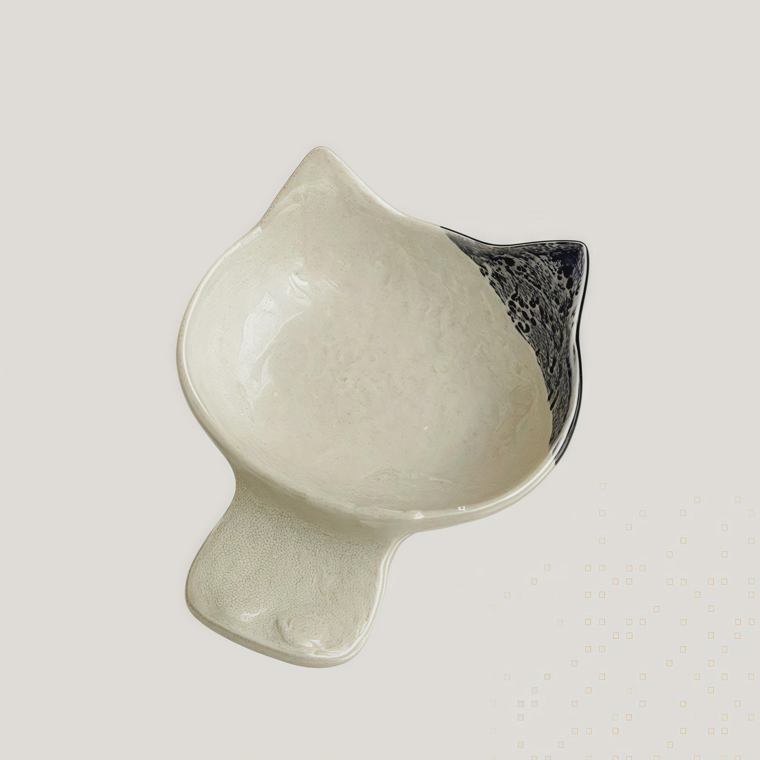 Kawaii Cat Ceramic Dipping Dish | Mini Sauce Plate