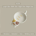 Kawaii Animal Sauce Plate | Mini Ceramic Condiment Dish
