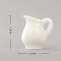 Mini Ceramic Flower Vase Magnet | Tiny Floral Pot Refrigerator Magnet