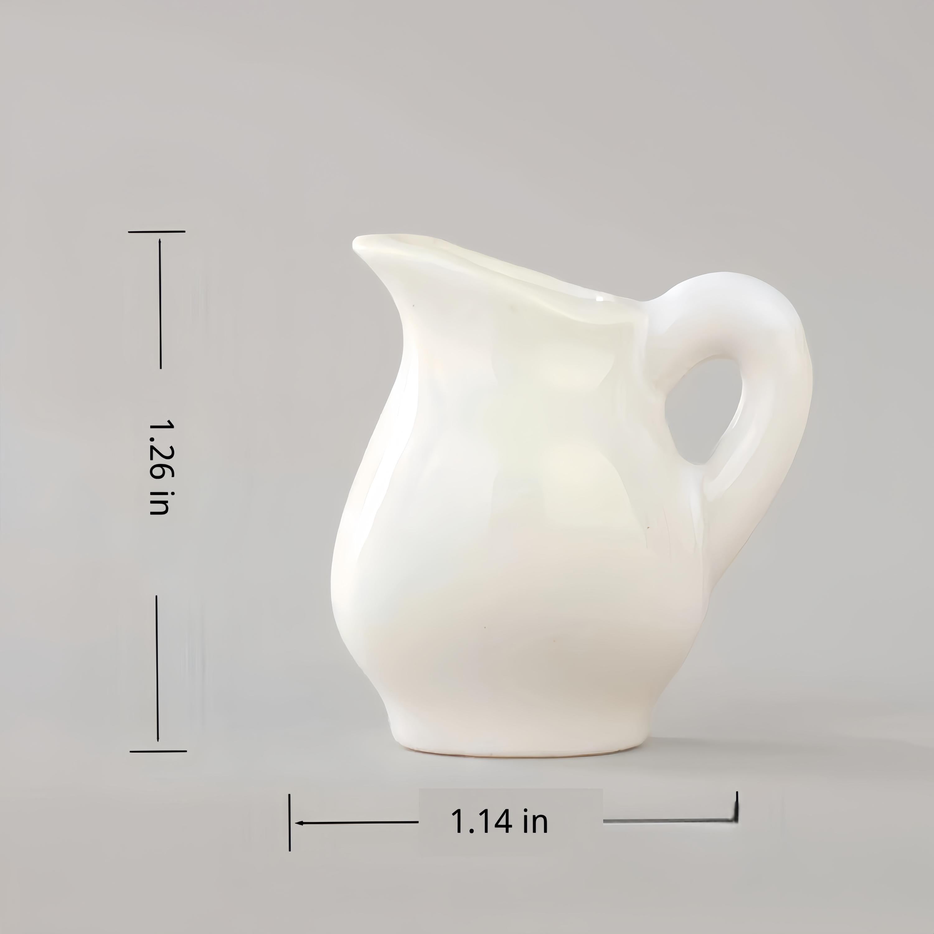 Mini Ceramic Flower Vase Magnet | Tiny Floral Pot Refrigerator Magnet