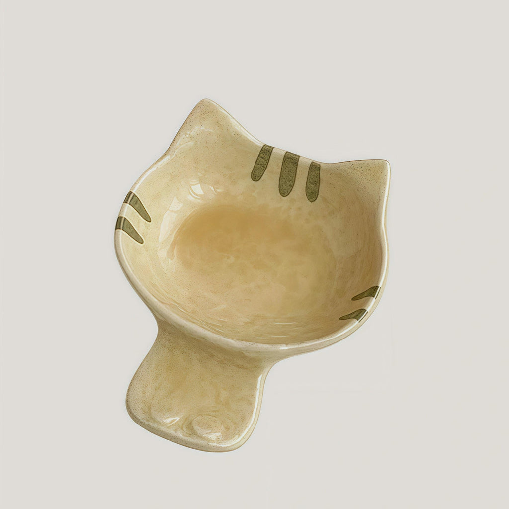 Kawaii Cat Ceramic Dipping Dish | Mini Sauce Plate