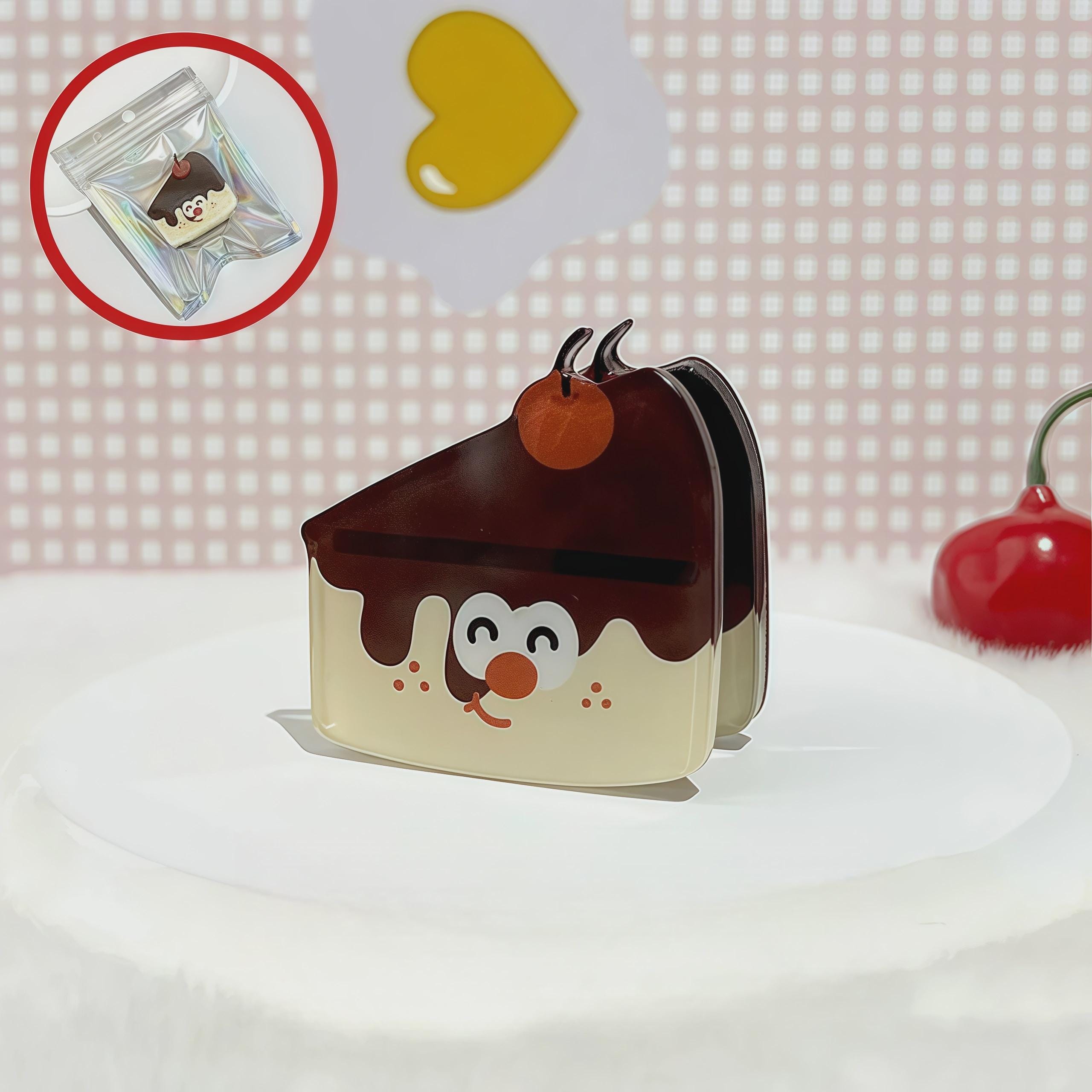 Kawaii Dessert & Coffee Magnetic Memo Clips | Cute Food Magnet Organizer