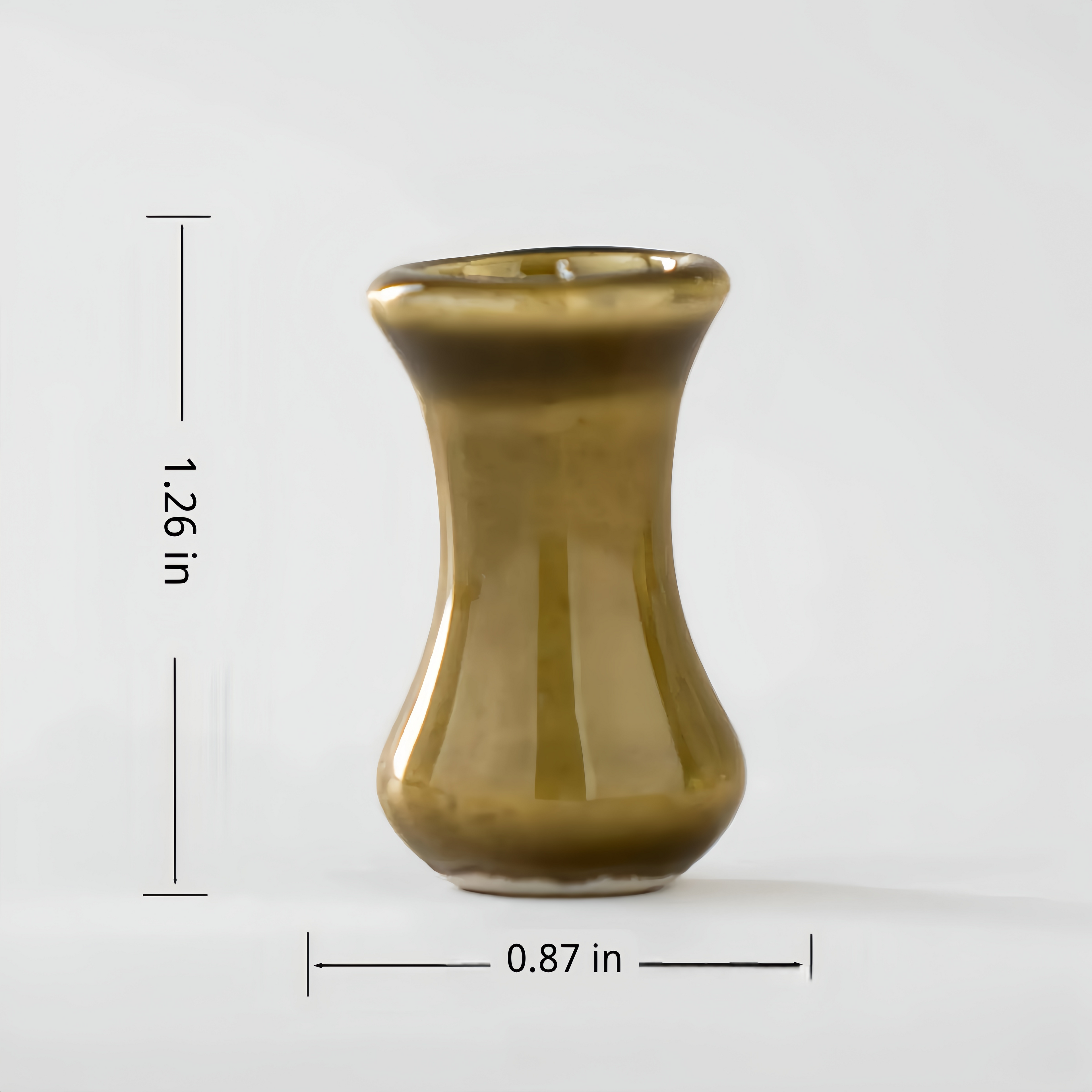 Mini Ceramic Flower Vase Magnet | Tiny Floral Pot Refrigerator Magnet