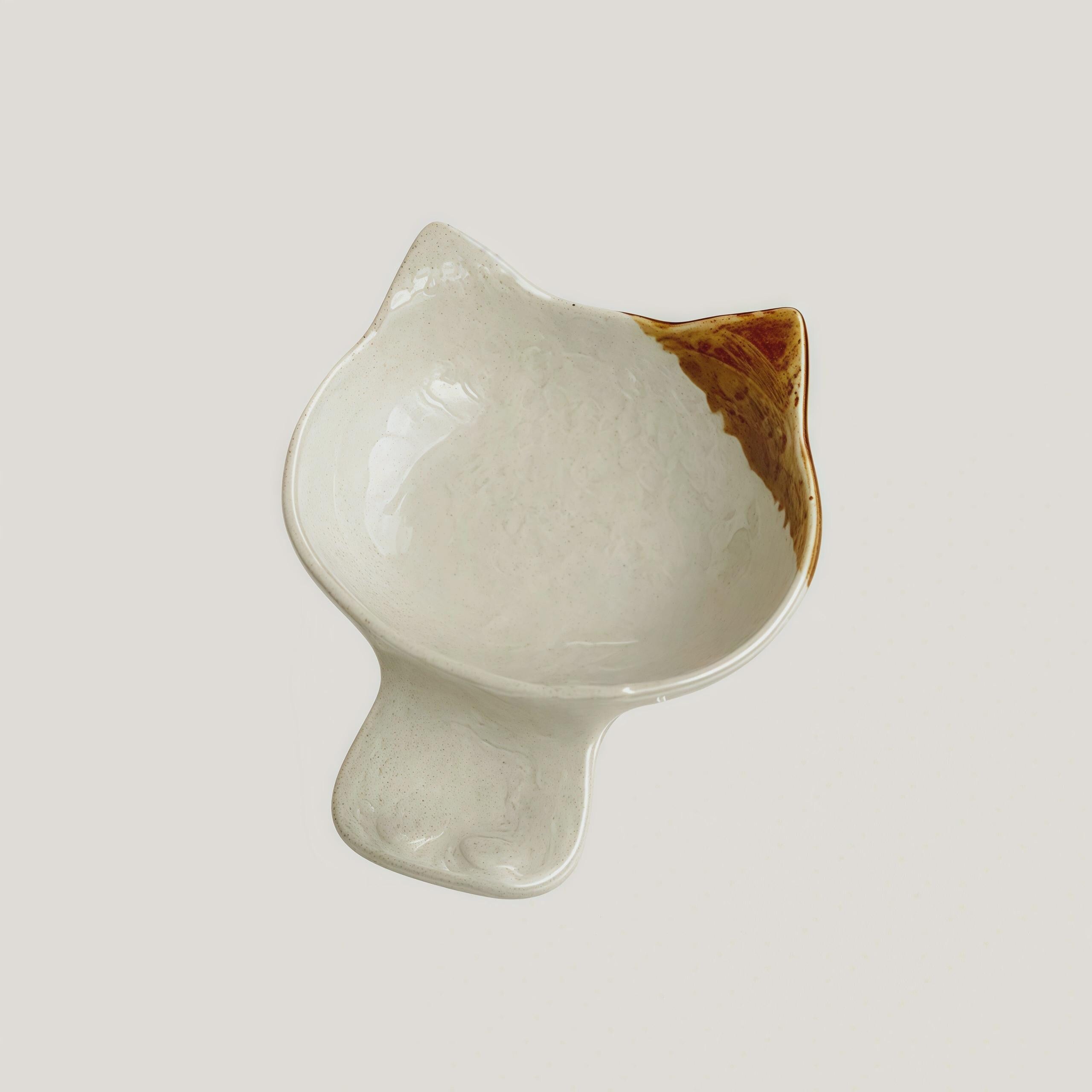 Kawaii Cat Ceramic Dipping Dish | Mini Sauce Plate