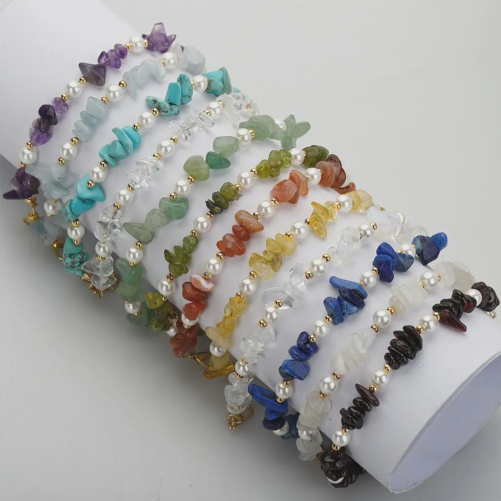 Personalized Birthstone Crystal Bracelet: Monthly Zodiac Gift, Gold Tone Chain