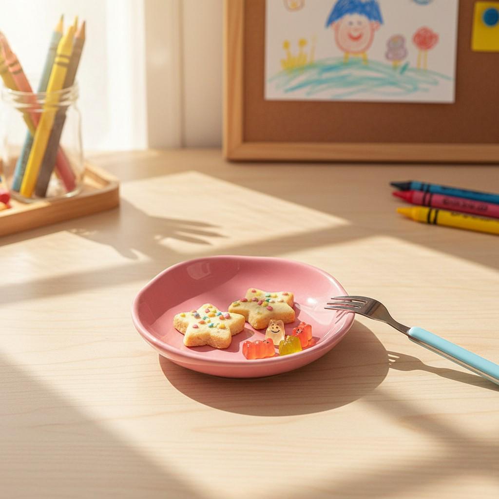 Hand-Pinched Ceramic Dipping Dish – Pastel Wabi Sabi Tableware