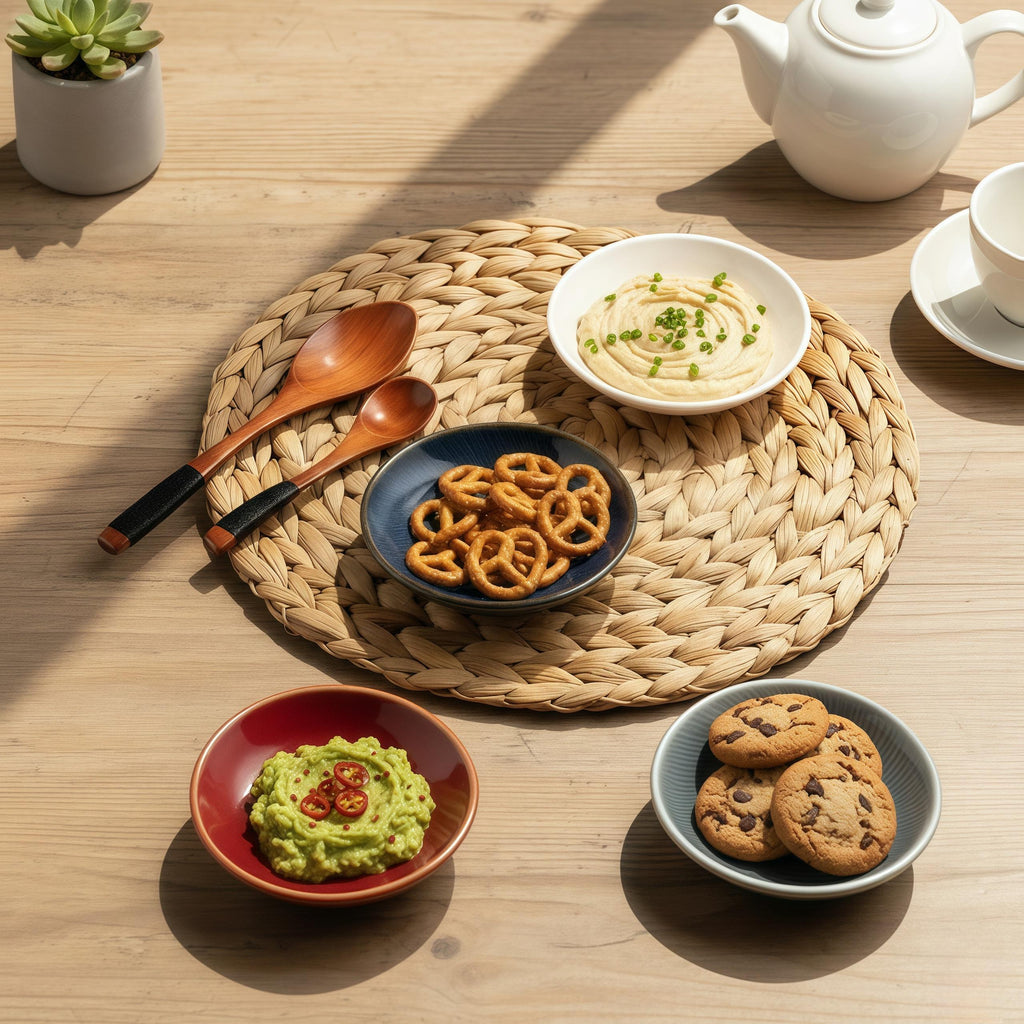 Plume Shadow Phoenix Feather Dipping Dish | Artisan Glazed Porcelain Sauce Bowl