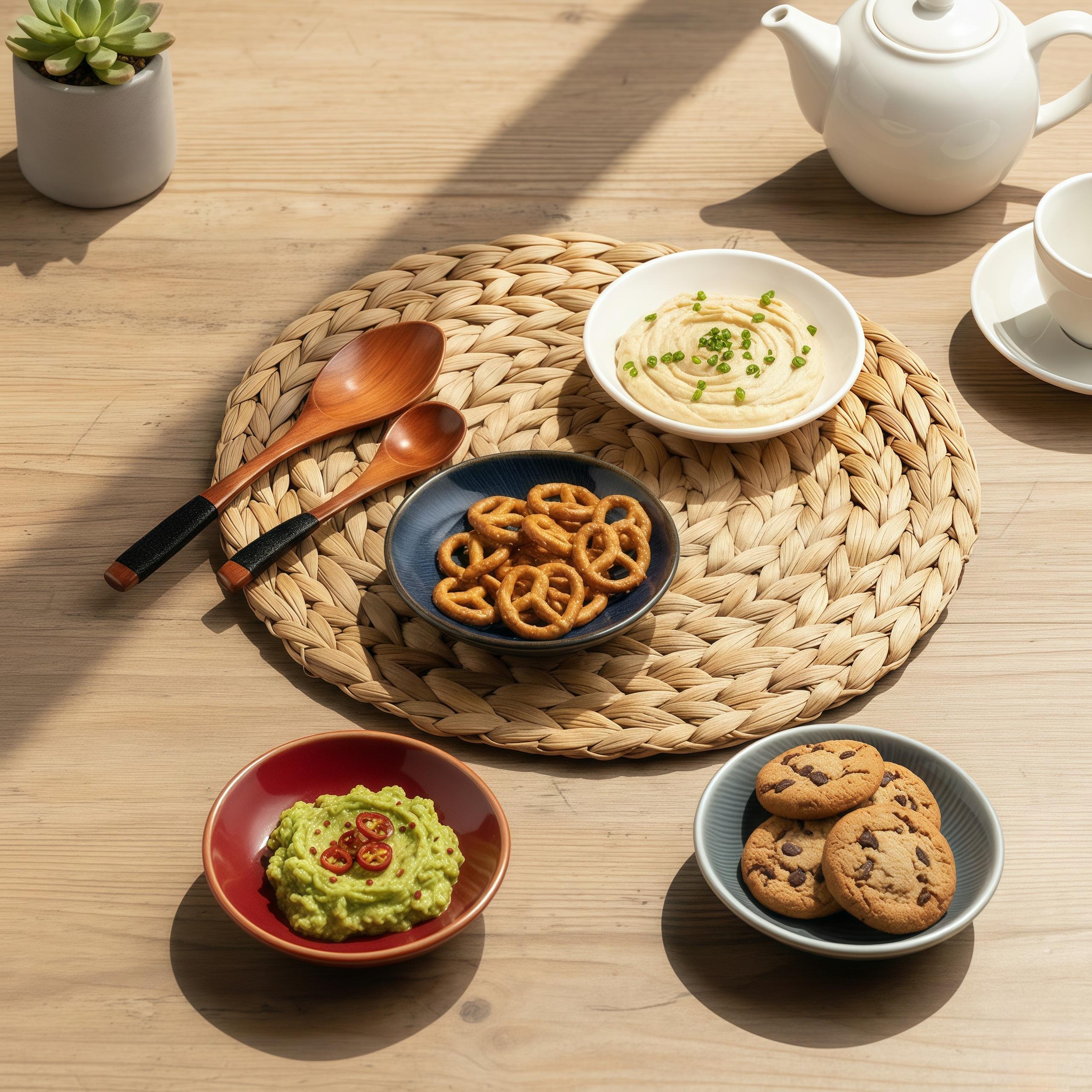 Plume Shadow Phoenix Feather Dipping Dish | Artisan Glazed Porcelain Sauce Bowl