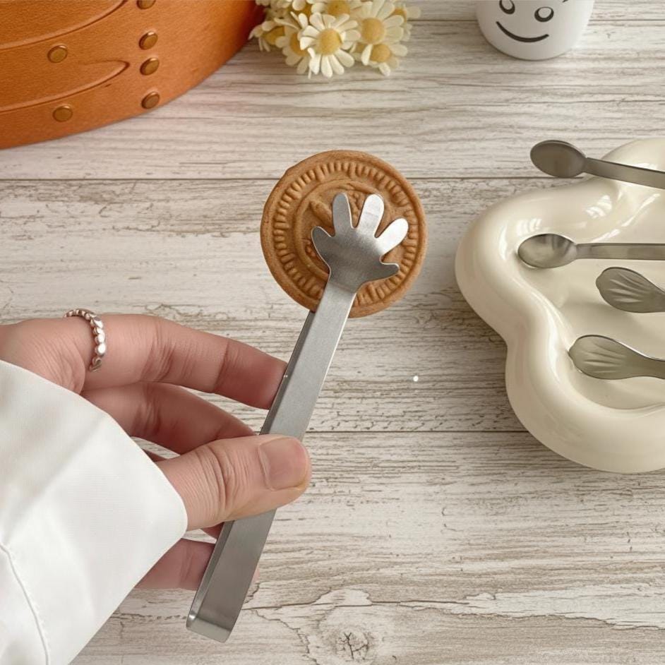 Novelty Mini Snack Tongs | No-Mess Finger Food Tool