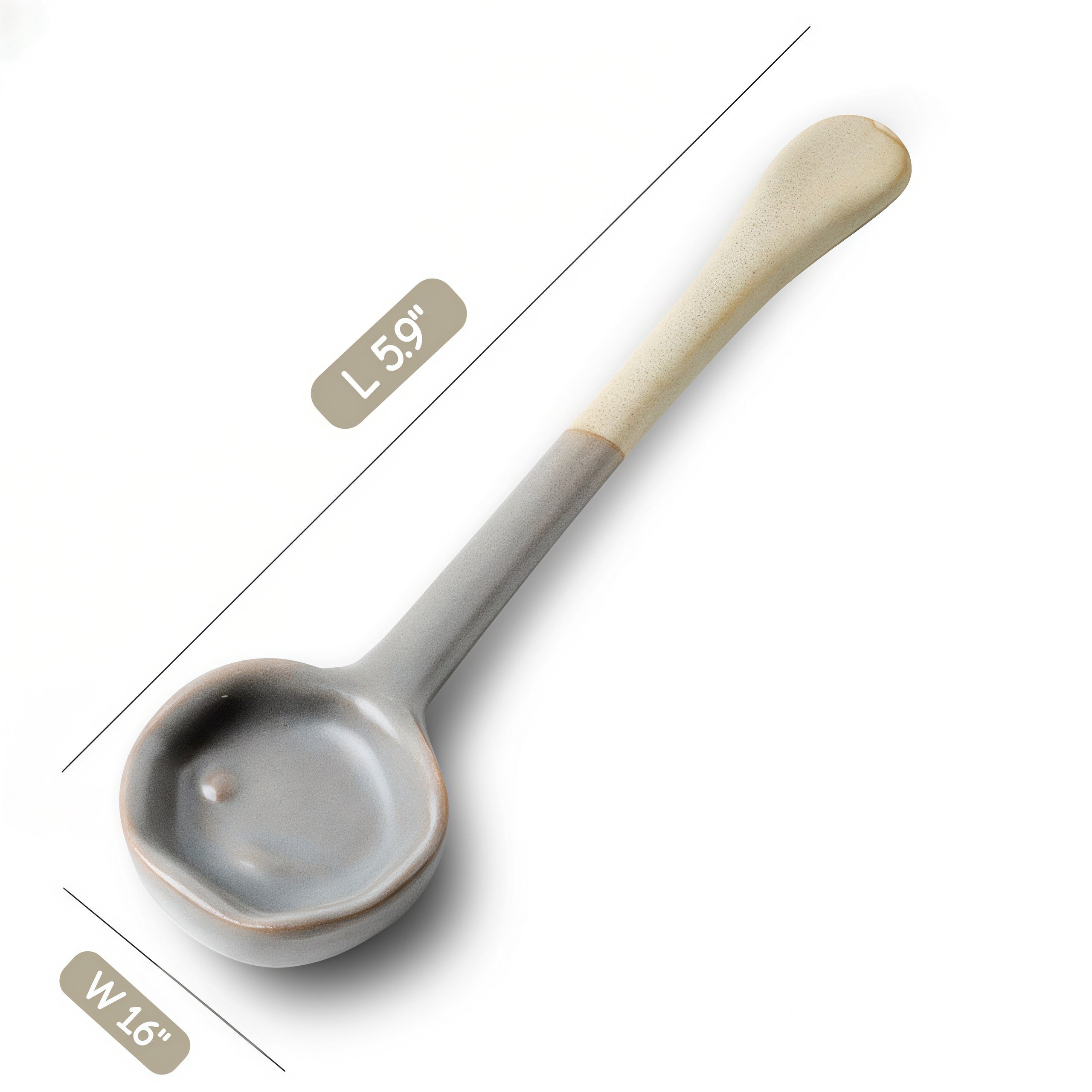 Ceramic Spoon | Handmade Japanese Style Sauce Spoon