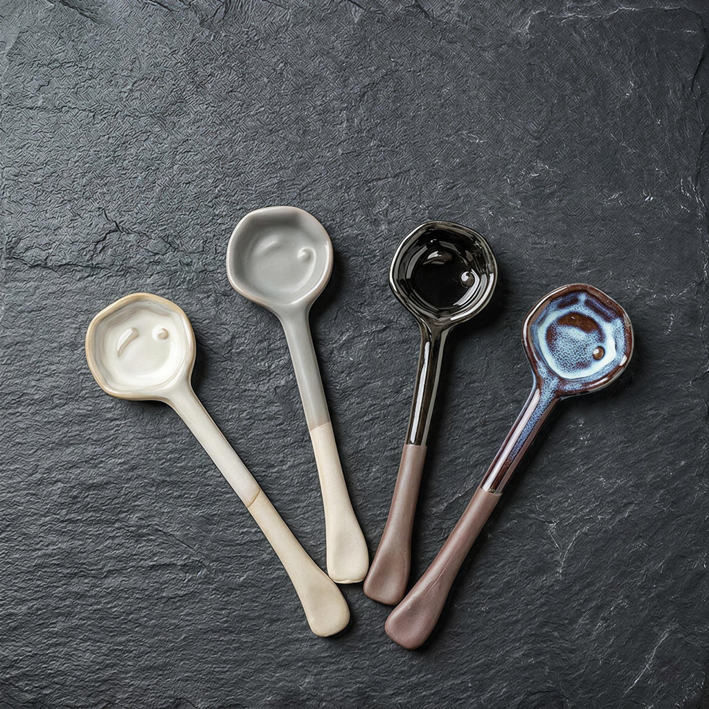 Ceramic Spoon | Handmade Japanese Style Sauce Spoon