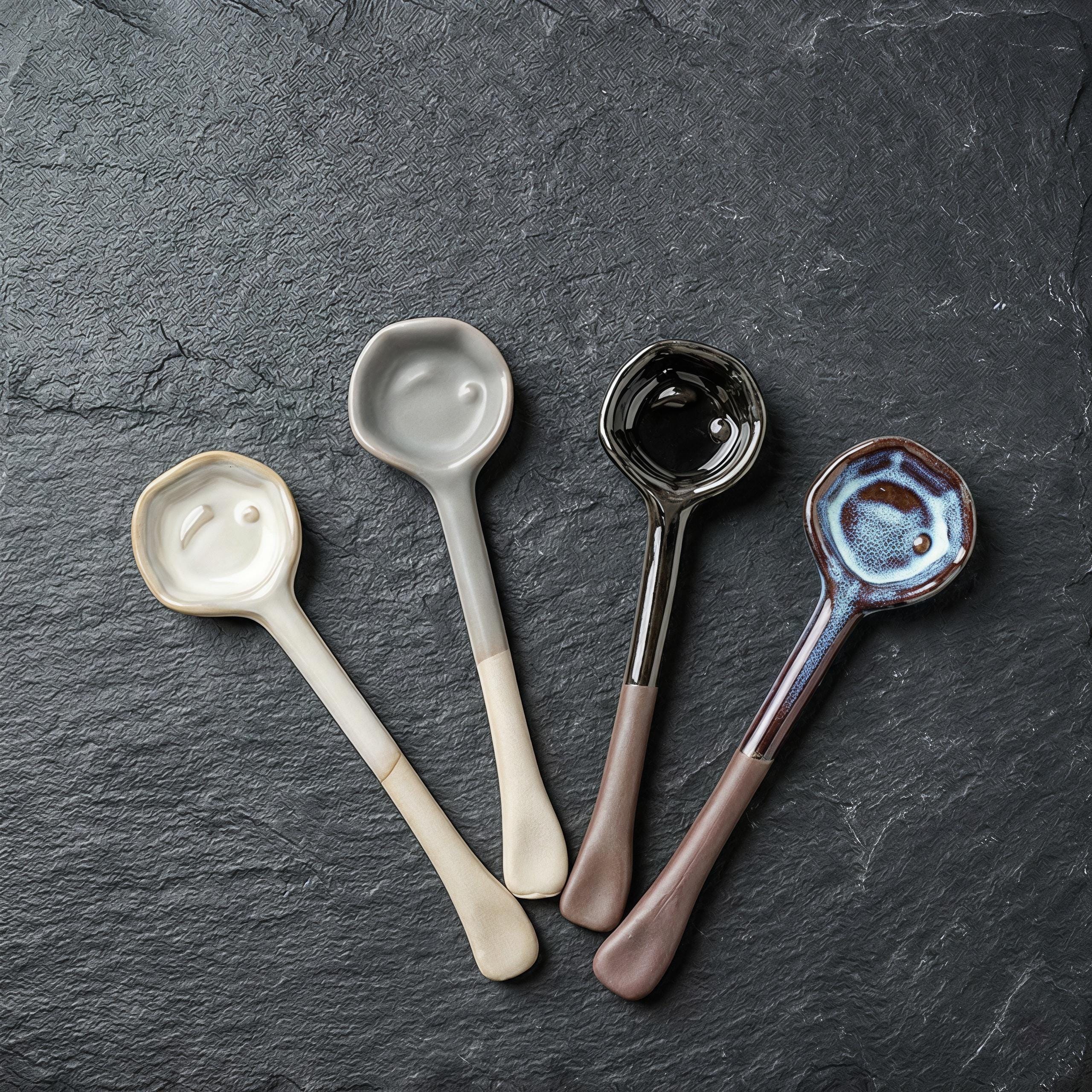 Ceramic Spoon | Handmade Japanese Style Sauce Spoon