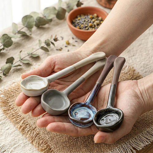 Ceramic Spoon | Handmade Japanese Style Sauce Spoon