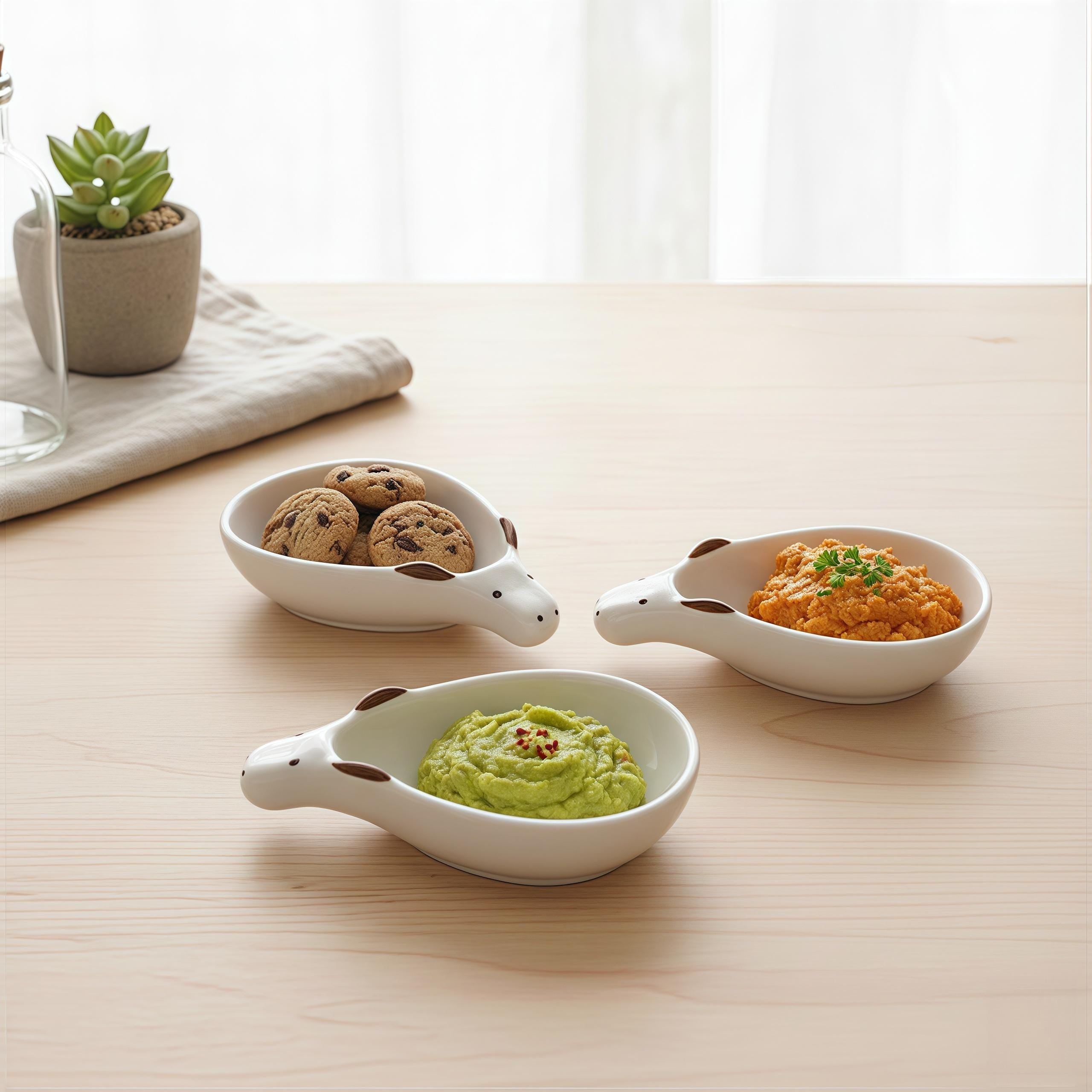 Baby Buffalo Sauce Bowl | Mini Ceramic Dipping Dish