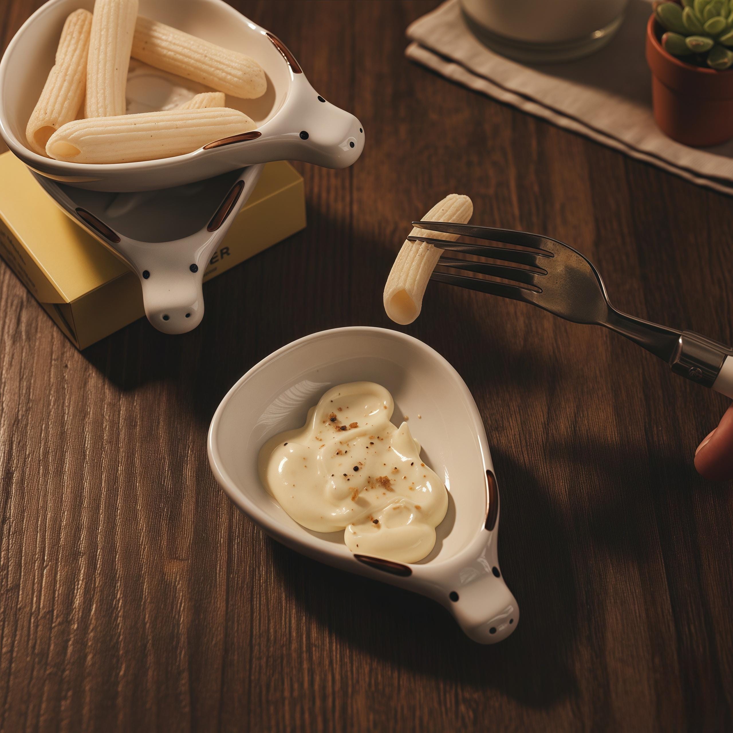 Baby Buffalo Sauce Bowl | Mini Ceramic Dipping Dish