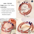 Personalized Zodiac Crystal Bracelet – Wealth, Love, Protection & Power