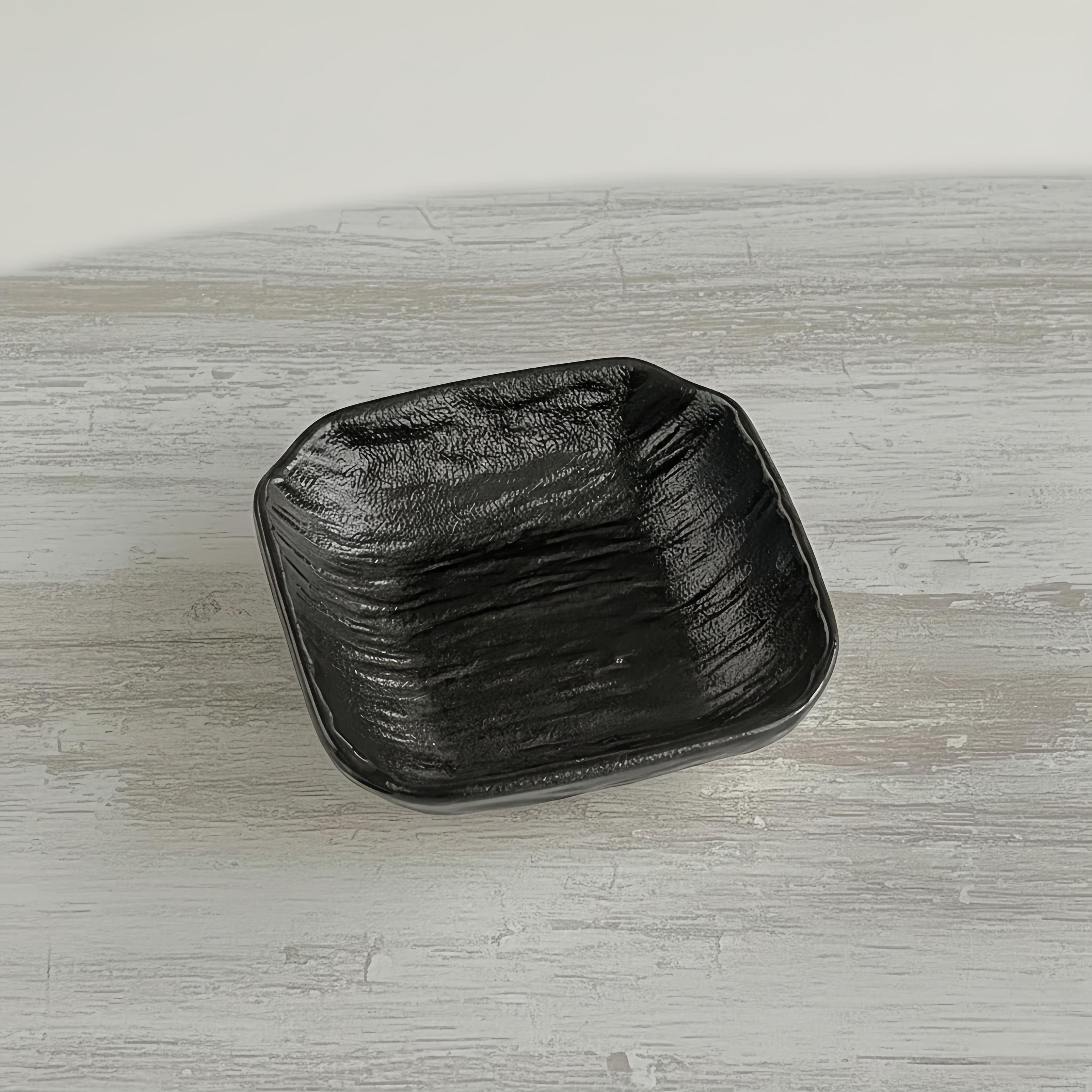 Wabi-Sabi Ceramic Dipping Dish | Minimalist Japanese Style Sauce Plate