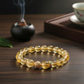 Citrine Crystal Bracelet – Natural Citrine Bracelet for Wealth & Success