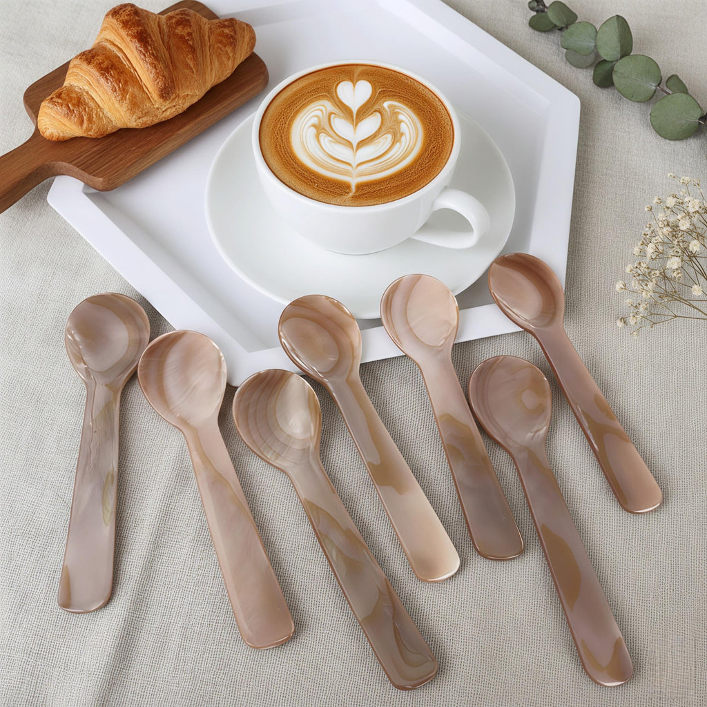Mother of Pearl Spoon | Natural Shell Caviar & Dessert Utensil