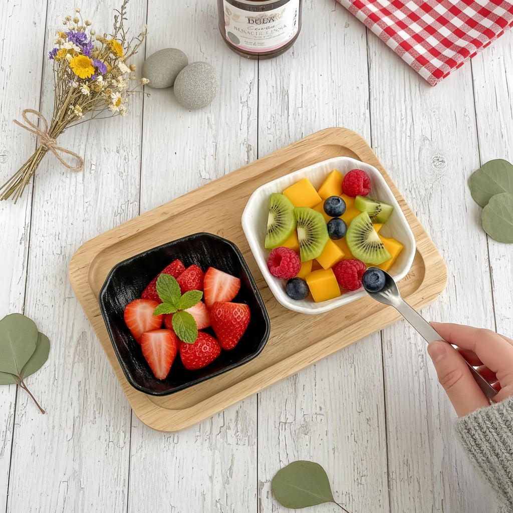 Wabi-Sabi Ceramic Dipping Dish | Minimalist Japanese Style Sauce Plate