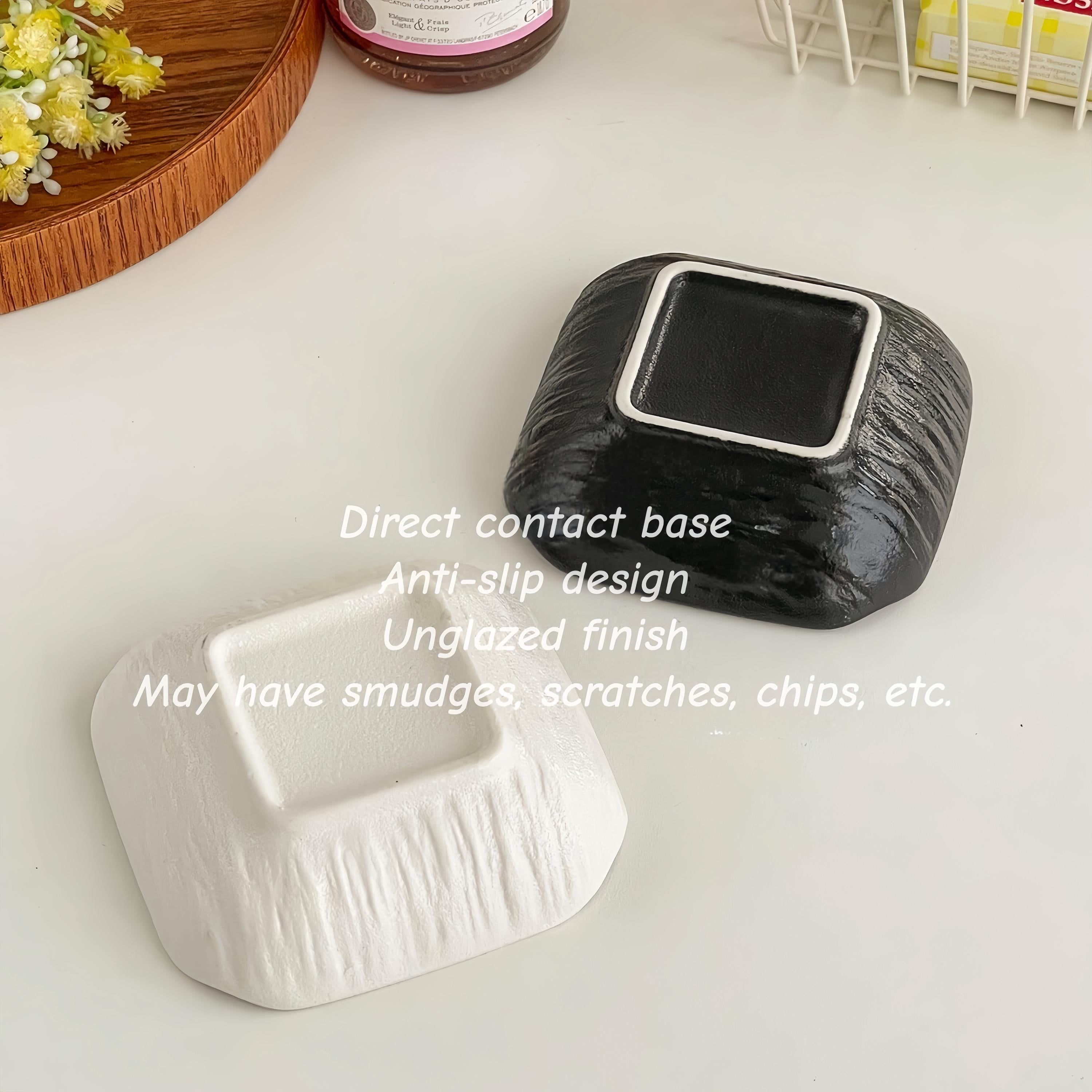 Wabi-Sabi Ceramic Dipping Dish | Minimalist Japanese Style Sauce Plate