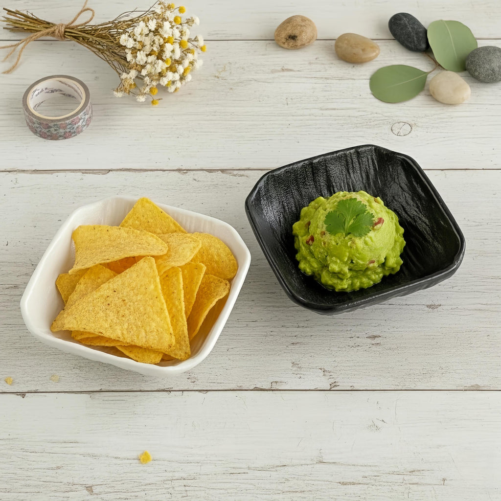 Wabi-Sabi Ceramic Dipping Dish | Minimalist Japanese Style Sauce Plate