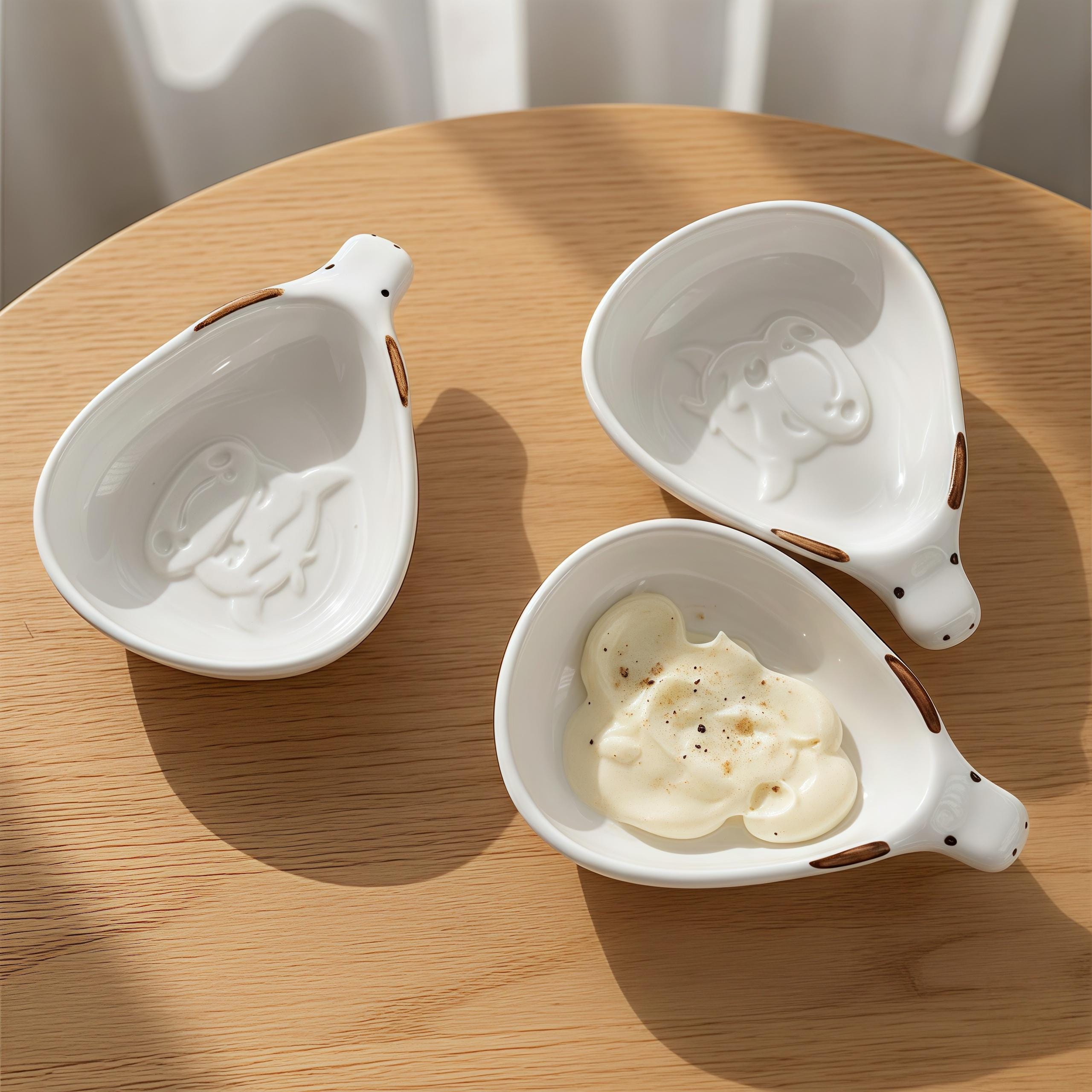 Baby Buffalo Sauce Bowl | Mini Ceramic Dipping Dish