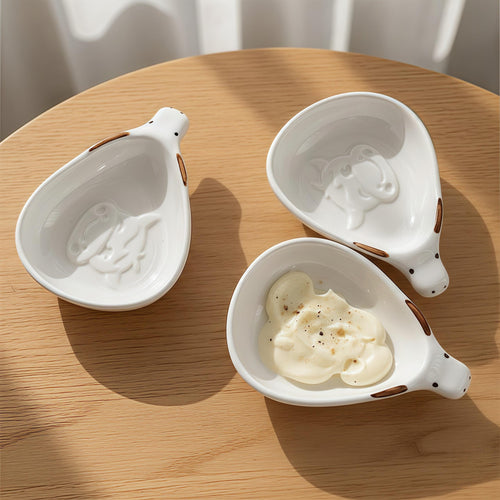 Baby Buffalo Sauce Bowl | Mini Ceramic Dipping Dish