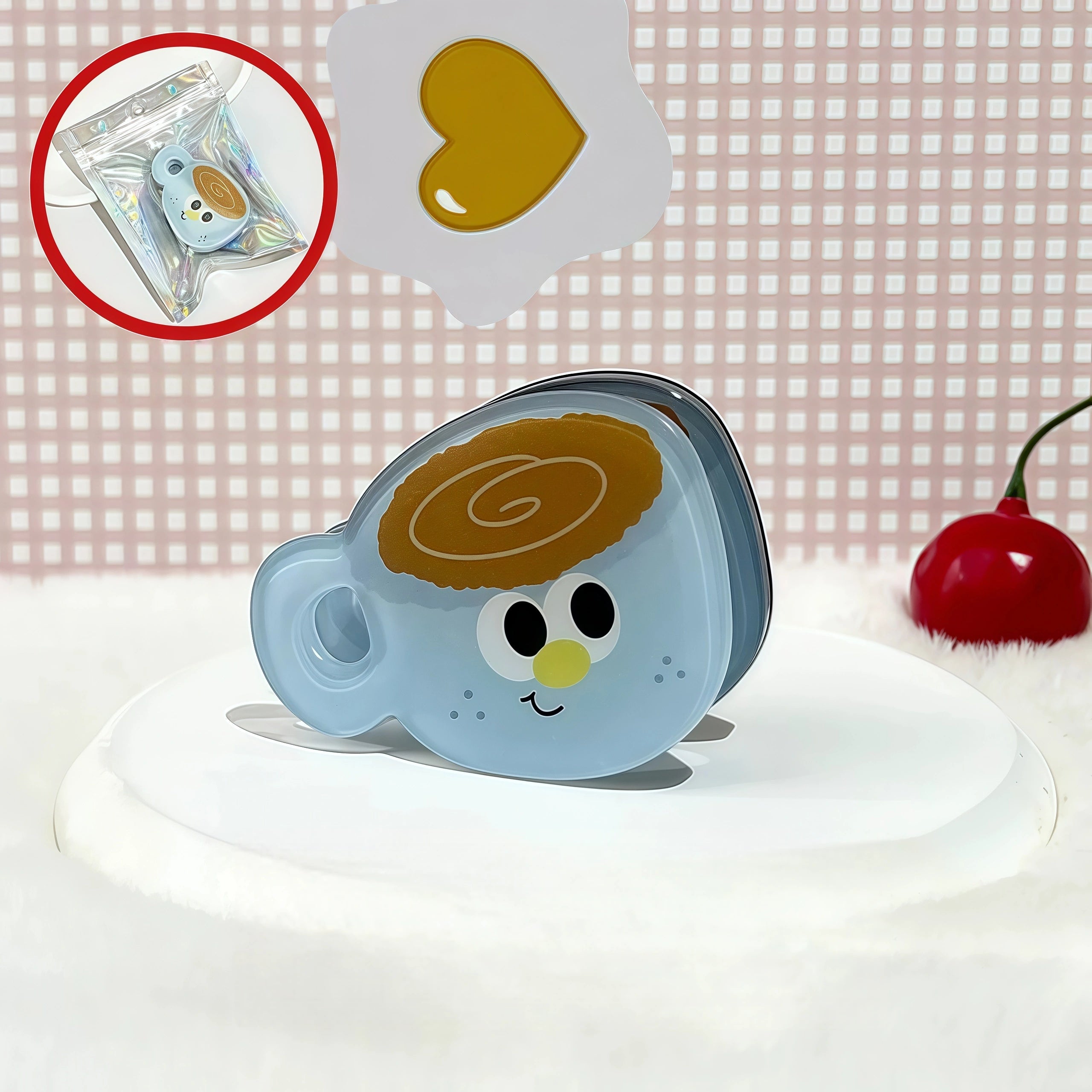 Kawaii Dessert & Coffee Magnetic Memo Clips | Cute Food Magnet Organizer